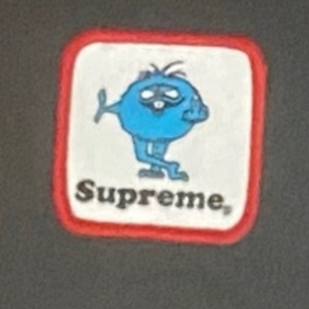 Supreme sample Camacho patch for trucker hat